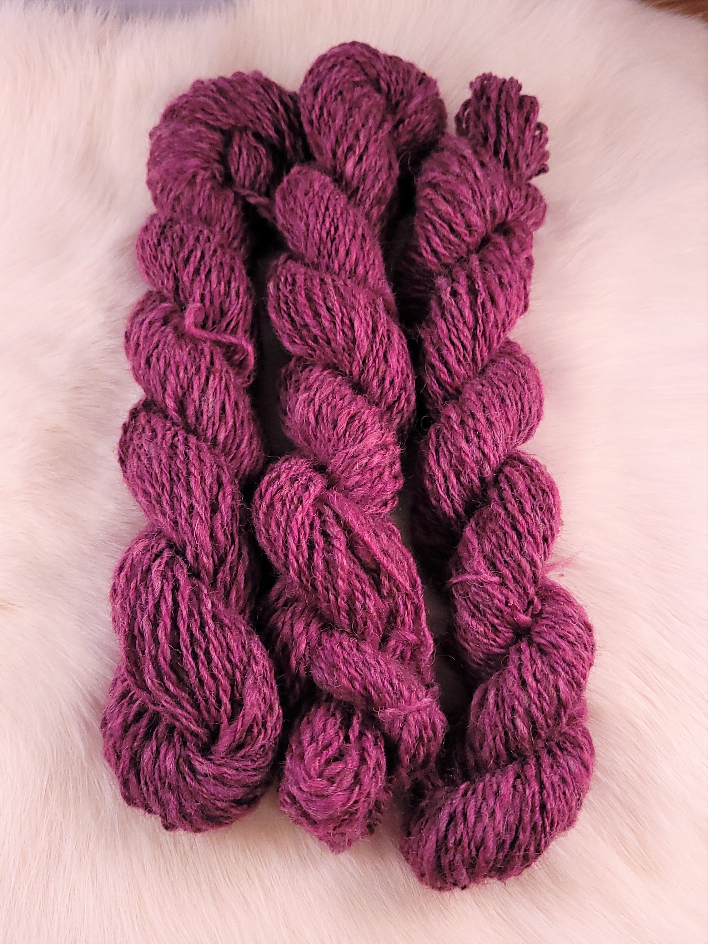 Stick und Webgarn magenta Stick und Webgarn magenta